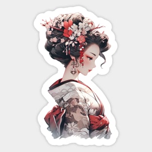 Nature Geisha Sticker